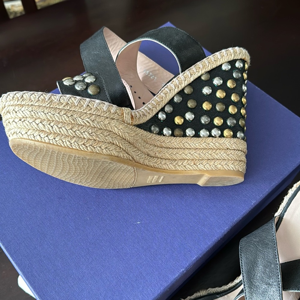 Stuart Weizmann Studded Wedges - image 2